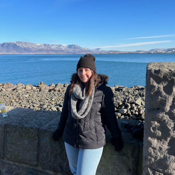 Woman in Reykjavík
