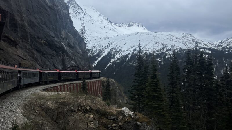 White Pass Railroad Tour in mountain